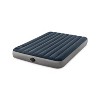 Intex 10" Queen Size Air Mattress with 2-Step AA Battery Inflation Pump System - image 3 of 4