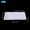 Unique Bargains Rectangular Plastic Reusable Fast Food Serving Tray 2 Pcs - 2 of 4