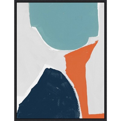 Amanti Art Tempo III by Cartissi Canvas Wall Art Print Framed 18 x 24-in.