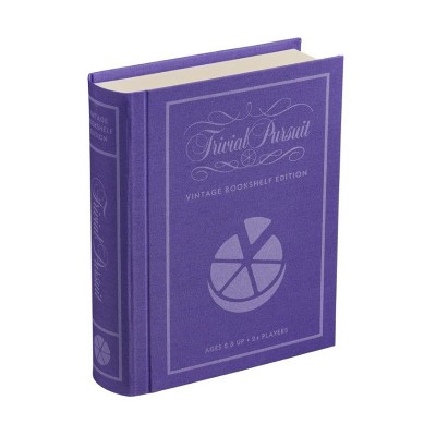 Trivial Pursuit (Vintage Bookshelf Edition) Board Game