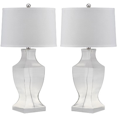 Glass Bottom Lamp (Set of 2) - 29" Height - LIT4156 - Safavieh