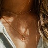 Gold Plated Wishbone Pendant Necklace | ETHICGOODS - 4 of 4