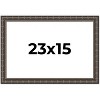 PosterPalooza | 23x15 Modern Bamboo Picture Frame, UV Acrylic, 5 Finishes - 2 of 4