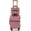 STELLA BLANC Dakota 2-Piece Hardside Carry-on Cosmetic Bag Luggage Set - 3 of 4