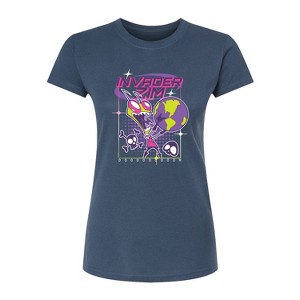 Women's - Invader Zim - Y2K Fitted Graphic T-Shirt - 1 of 2