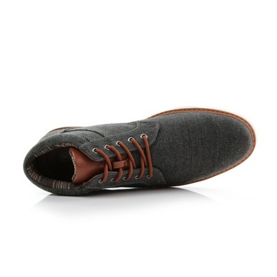 Ferro Aldo Mens JAX MFA506061 Mid-Top Chukka Style Sneaker Boots, in Denim Black, Size 11 — фото 4