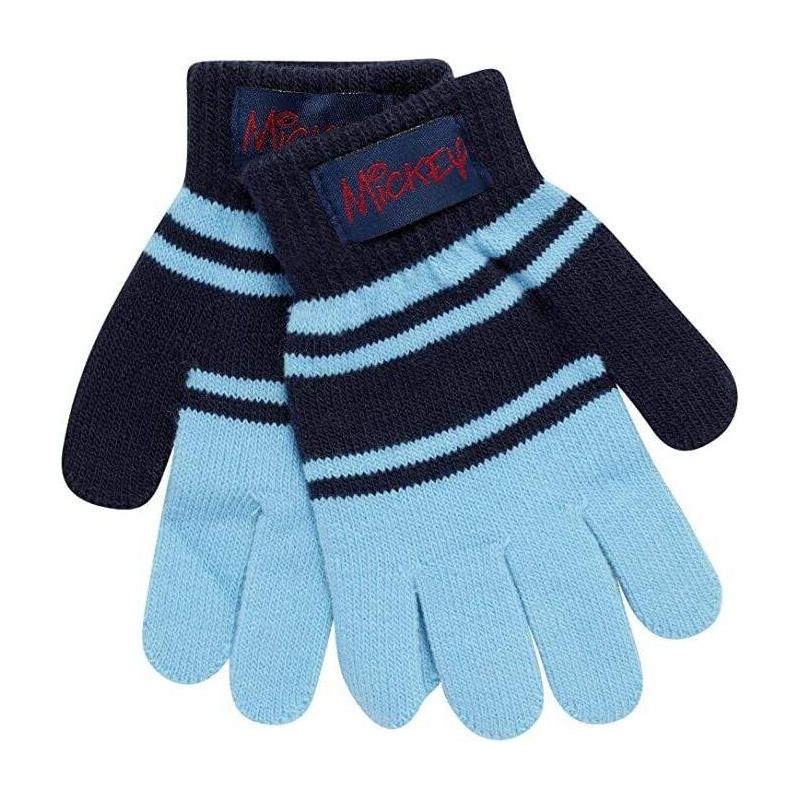 Disney Mickey Mouse Boy's 4 Pack Mitten or Glove Set, Kids Ages 2-7, 3 of 6