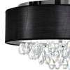 CWI Lighting Dash 4 Light Drum Shade Flush Mount With Chrome Finish - 4 of 4