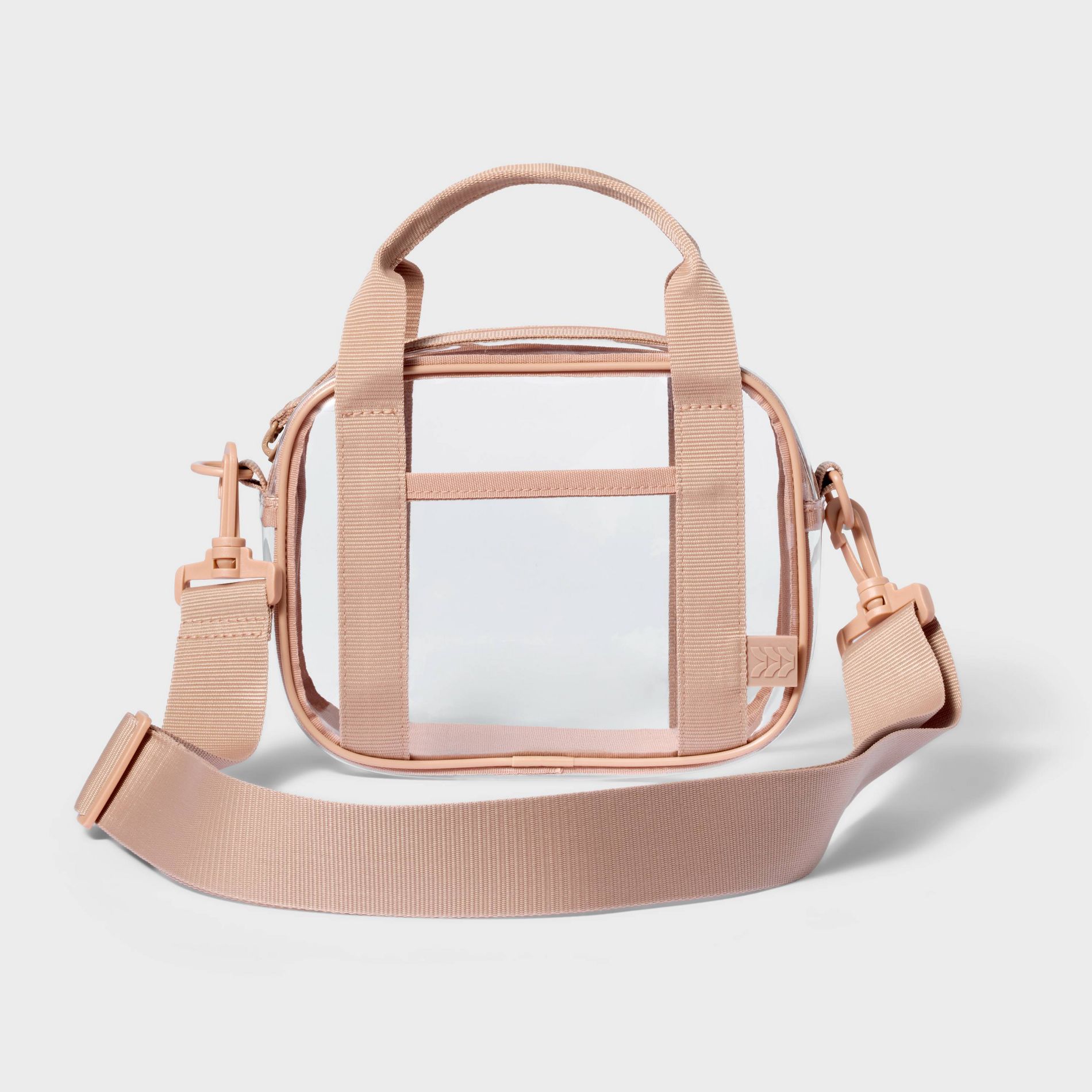 Structured Crossbody Clear Bag - All In Motion™- Mocha