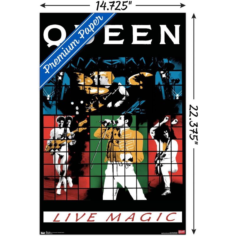 Trends International Queen - Live Magic Unframed Wall Poster Prints, 3 of 7