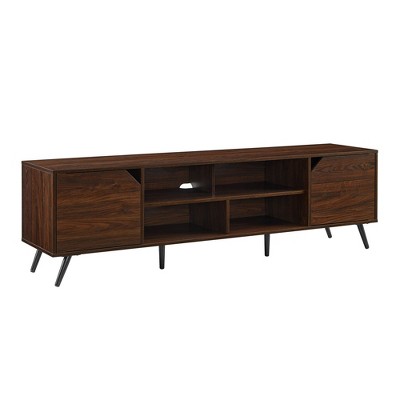 NicBex TV Stands for 80 inch TV, Modern Entertainment Center with 2 Open Shelves and 4 Cabinets,TV Console for Living Room, Bedroom, Home