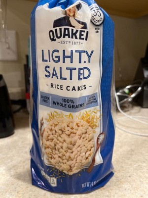 Quaker Lightly Salted Gluten Free Rice Cakes - 4.47oz : Target