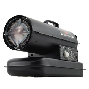 70000 BTU Kerosene Forced Air Heater, 5 Gallon Tank Diesel/Kerosene Space Heater with Adjustable Thermostat, Portable - 1 of 4