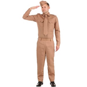 HalloweenCostumes.com WW2 Adult Army Costume - 1 of 4