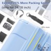 1/3 PCS Expandable ABS Hard Shell Luggage Set with Double Spinner Wheels and TSA Lock - ModernLuxe - 4 of 4