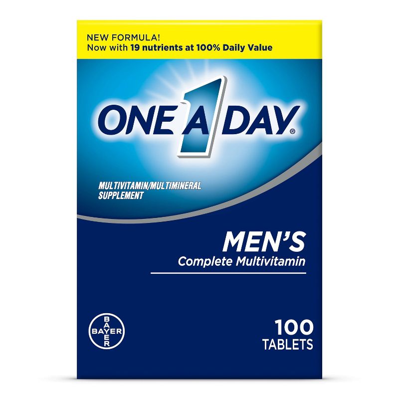 One A Day For Men Multivitamin Dietary Supplement Tablets, 1 of 10