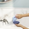Unique Bargains Bathroom Kitchen Wall Mounted Soap Holder 5.12"x4.72"x5.51" - 3 of 4