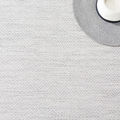 Hampton Ivory Multi 4' x 6' Reversible Wool Synthetic Rug