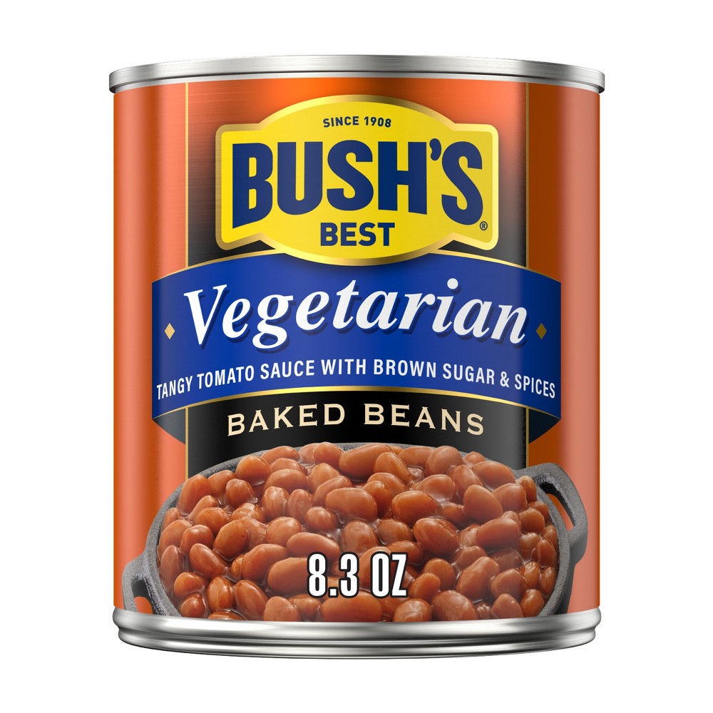 UPC 039400016304 product image for Bush's Vegetarian Baked Beans - 8.3oz | upcitemdb.com