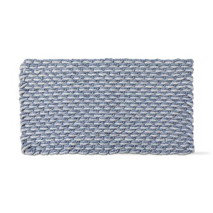 tagltd 1'6"x2'6" Handwoven Doormat Blue Multi Rectangle Indoor and Outdoor Polypropylene Door Welcome Mat Blue - 1 of 4
