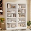5-Tier Bookcase Suite, Tall Industrial Bookcase for Living Room/Home/Office - 3 of 3