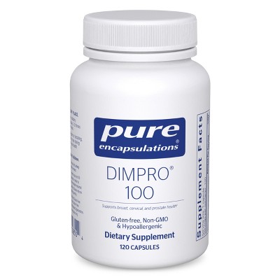 Pure Encapsulations DIMPRO 100 - Diindolylmethane Supplement - For Breast, Cervical & Prostate Health - Gluten Free & Vegan