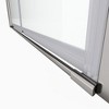 Universal Pivot Shower Door with 3/8 inch Adjustment Range and 1/4 inchTempered Glass - 3 of 4