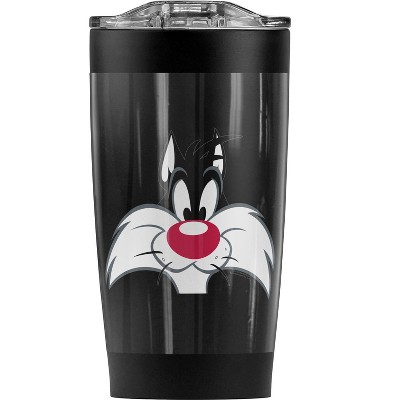 Looney Tunes Sylvester Steel Tumbler 20oz Coffee Travel Mug