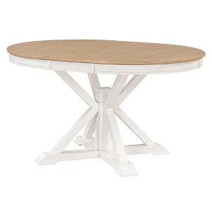 NicBex Retro Functional Extendable Dining Table with Removable Leaf,Modern Wood Kitchen Table,Dining Room Furniture - 1 of 4
