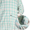 Catalonia Woman Blanket Hoodie Oversized Sweatshirt, Comfy Fleece Pullover Longe Sleeve, One Size Fits All, Gift Woman Wife - 4 of 4