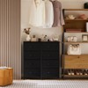 CAVINAS  4-Drawer Dresser with Metal Frame and Wood Top,Modern Chest of Drawers for Bedroom,Entryway,1 Piece - 4 of 4