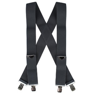 Welch Men's 2 Inch Wide X-Back Casual Clip-End Suspender - 1 of 3
