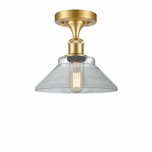Orwell - 1 Light Semi-Flush Mount In Industrial Style-9 Inches Tall and 8.38 Inches Wide - 1 of 1