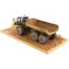 CAT Caterpillar 745 Articulated Truck with Operator (Dirty Version) "Weathered" Series 1/50 Diecast Model by Diecast Masters - 4 of 4