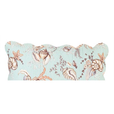 Under The Sea Embroidered Cotton Standard Sham