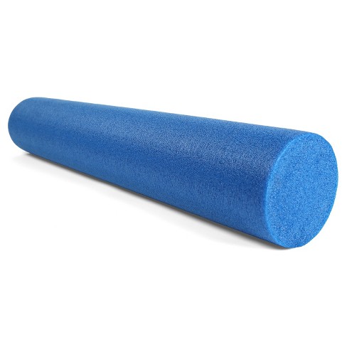CanDo Foam Roller - Blue PE foam - 6 x 36 - Round