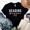Simply Sage Market Women's Reading Is My Jam Short Sleeve Graphic Tee - 3 of 3