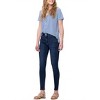 Women's Mid Rise Crinkle Ankle Skinny Jeans - Judy Blue - 2 of 3