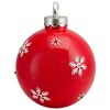 Northlight 15" LED Lighted Red Merry Christmas Ball Ornament Decoration - 2 of 4