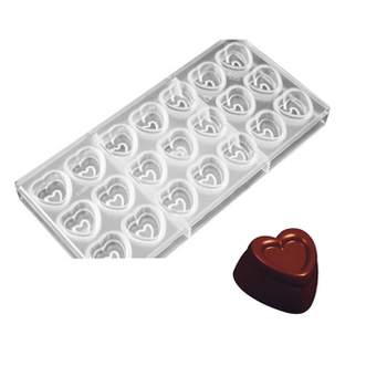 Wilton 6 Cavity Mini Silicone Heart Shaped Cookie And Candy Mold : Target