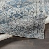 Hauteloom Nisula Traditional Blue Rug - 4 of 4