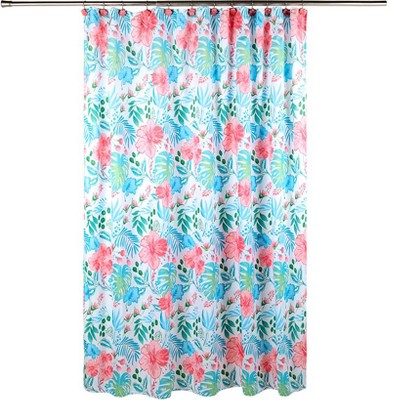 The Lakeside Collection Tropical Garden Bath Collection - Shower Curtain