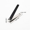 Unique Bargains Portable Large Flat Nail Clippers 1 Pc - 4 of 4