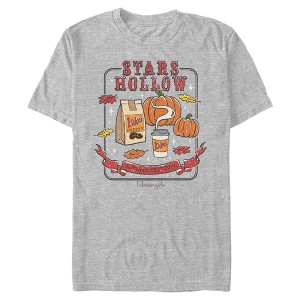 Mens Gilmore Girls Stars Hollow Pumpkin Late T Shirt - 1 of 3