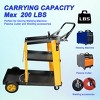 Multi Function 3 tier Welding Cart. gas bottle and accessory storage.Welding Heavy Duty Cart for Tig Mig Welder and Plasma Cutter - 3 of 4