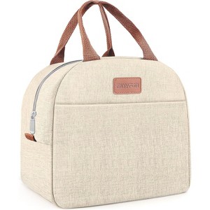Lunch Bag for Women & Men Adult Insulated Lunch Box, Small Leakproof Cooler Food Lunch Containers Reusable High Capacity Lunch Tote Bags - 1 of 4