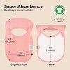 KeaBabies 8-Pack Hallo Baby Drool Bibs , Baby Bibs for Boys, Girls, Pull-on Bibs for Baby Boy, Baby Girl, Baby Bib Unisex - 3 of 4