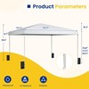 EROMMY 12 Ft. W x 12 Ft. D Metal Patio Gazebo, Pop up Canopy - 2 of 4