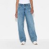 Women's Mid-Rise Barrel Jeans - Wild Fable™ - 2 of 3