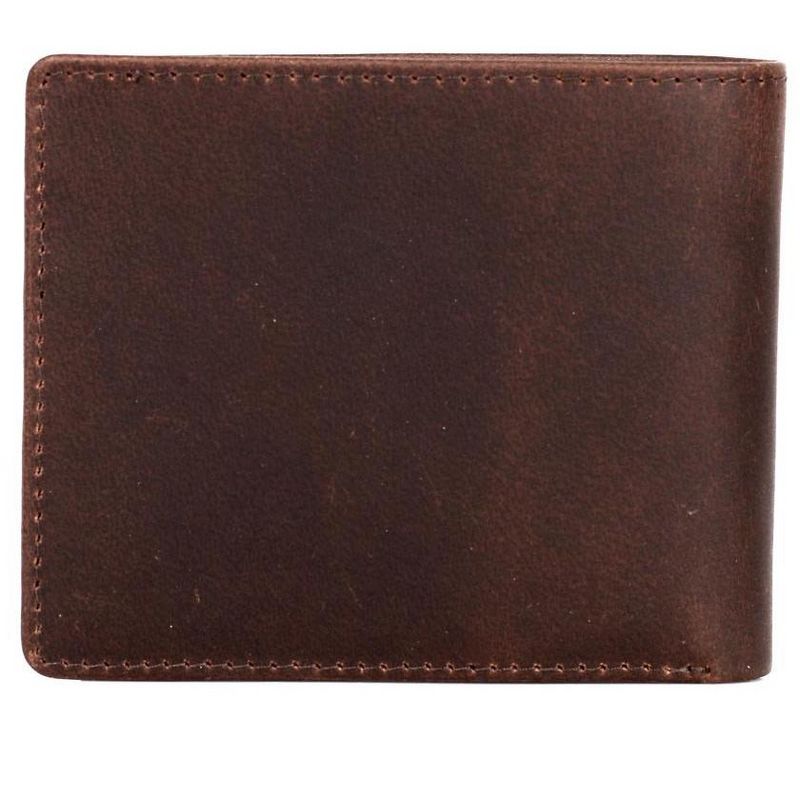 Karla Hanson CANADA WILD Men's Hunter Leather Wallet - Timber Wolf, 4 of 6